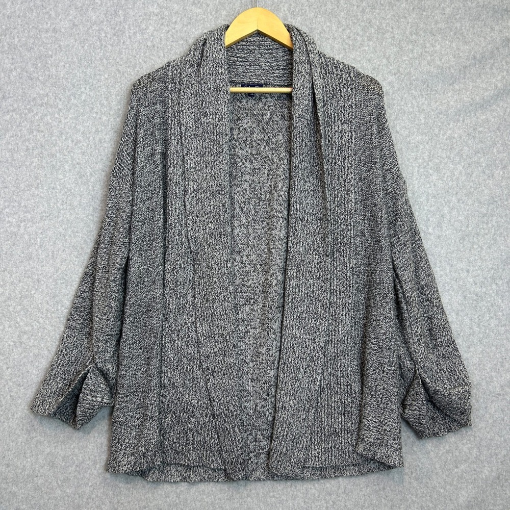 Splendid Revolve Medium Briarwood Cardigan Sweater Gray Knit Mohair Wool Blend